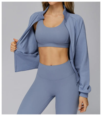 Spark Stand-up Collar Sweatshirt Versatile Sports Jacket ZC2500