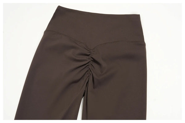SPARK Women's Naked-Feel Cross Waist Yoga Leggings ZC2588