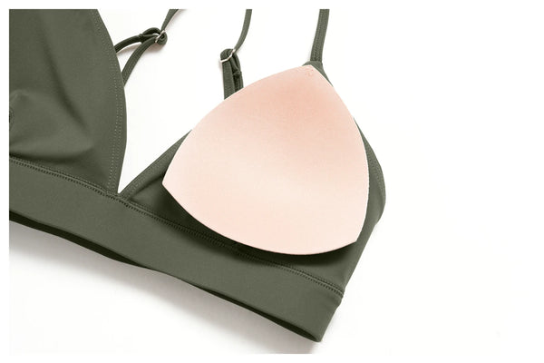 SPARK Women's Brushed V-Neck Cross-Back Yoga Bra ZC8793