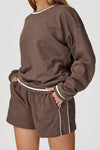 SPARK Autumn Contrast Color Leisure Windproof Sweatshirt ZC7028