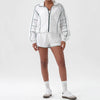 SPARK Contrast Color Two Piece Tennis Outfits Set JK245