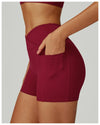 SPARK Cross High Waist Shorts for Women ZC2030