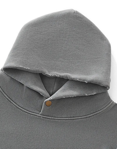 SPARK Unisex Washed-Style Plush-Lined Sweatshirt Set PL8305