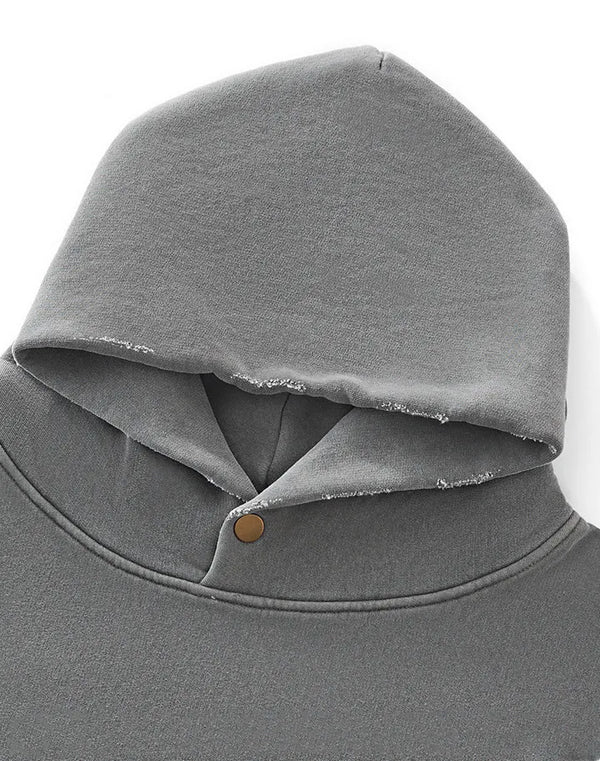 SPARK Unisex Washed-Style Plush-Lined Sweatshirt Set PL8305