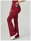 SPARK Cross High Waist Flared Pants for Women ZC2030