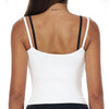 SPARK Fake Two-Piece Square Neck Yoga Tank Top ZC3092