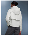 SPARK Outdoor Windbreaker with Storable Hooded Jacket For Women DQ25125