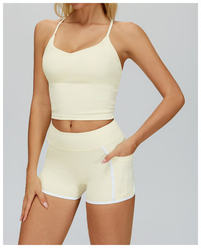 SPARK Women's Adjustable Cross Back Fitness Tank Top for Workout ZC2501