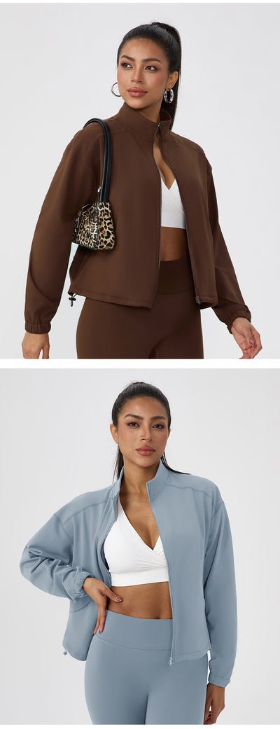 SPARK Outdoor Running Fitness Sports Jacket For Women YEL52630