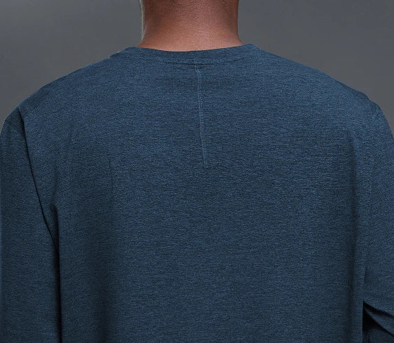 SPARK Men's Round Neck Versatile Long Sleeve Top FK033