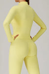 SPARK Stand Collar Zipper Yoga Jacket For Women ZC4513