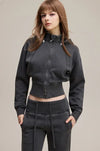 SPARK Retro Removable Hooded Jacket for Women TH25301