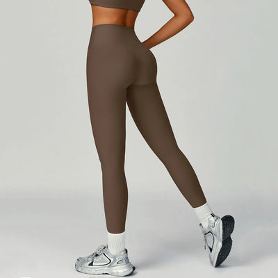 SPARK High Waist Ribbed Fitness Leggings ZC3093