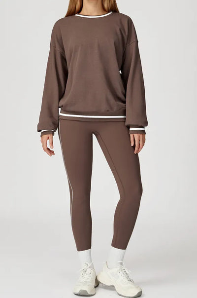SPARK Autumn Contrast Color Leisure Windproof Sweatshirt ZC7028
