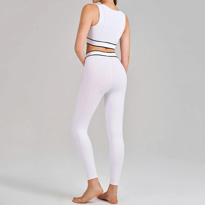 SPARK New Yoga Suit High Waist Two Piece Fitness Set QY6010