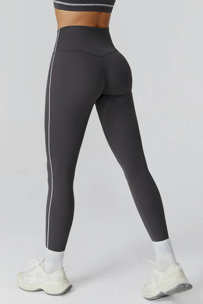 SPARK Contrast Color High Waist Yoga Leggings ZC2036