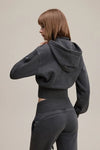 SPARK Retro Removable Hooded Jacket for Women TH25301
