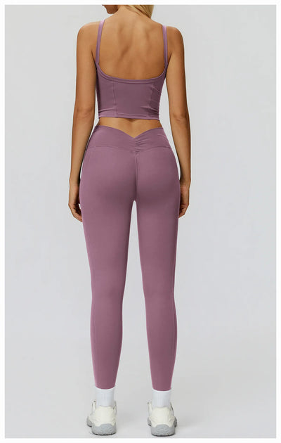 Back Waist Scrunch Leggings for Women