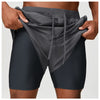 SPARK Men's Quick-drying Double Layer Athletic Shorts DD1182