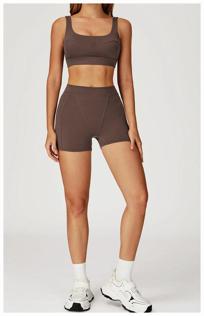 SPARK Naked Sensation High-Waisted Yoga Shorts for Women ZC4509
