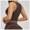 SPARK Women's Contrast Color Shockproof Yoga Vest ZC3562
