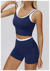 SPARK Two-piece Split Yoga Tank Top For Women ZC3129