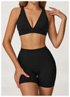 SPARK Brushed High Waist Fitness Yoga Shorts ZC4507