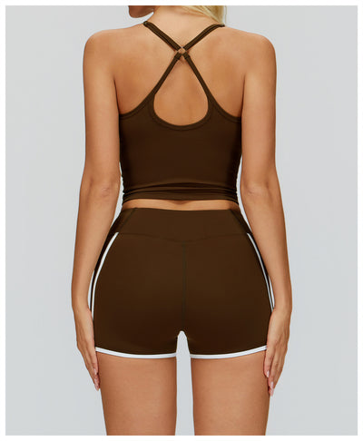 SPARK Women's Adjustable Cross Back Fitness Tank Top for Workout ZC2501