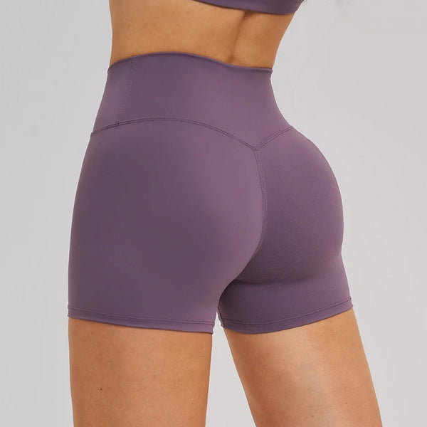 SPARK Women's Crossover Waist Yoga Shorts ZC5544