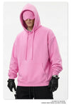 SPARK Men's Solid Color Hooded Sweatshirt with Eye Mask TH2692