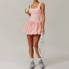 SPARK Puffy Flower Bud Tennis Skirt ZC4001