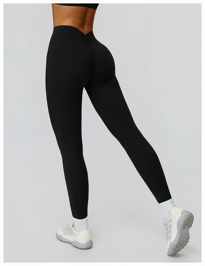 Back Waist Scrunch Leggings for Women