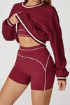 SPARK Autumn Contrast Color Leisure Windproof Sweatshirt ZC7028