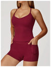 SPARK Cross Back Quick-Drying Fitness Yoga Vest ZC2043