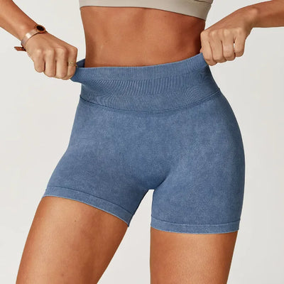 SPARK Seamless Sand-Washed Gym Shorts ZC5064