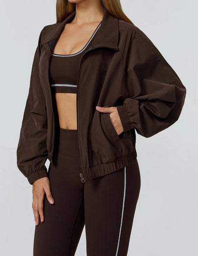 Spark Quick-Dry Stand Collar Sports Jacket for Women ZC2031