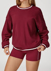 SPARK Autumn Contrast Color Leisure Windproof Sweatshirt ZC7028