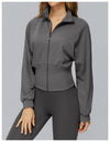 Spark Stand-up Collar Sweatshirt Versatile Sports Jacket ZC2500