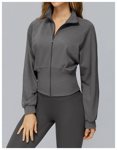 Spark Stand-up Collar Sweatshirt Versatile Sports Jacket ZC2500