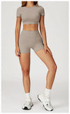 SPARK Naked Sensation High-Waisted Yoga Shorts for Women ZC4509