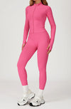 SPARK Stand Collar Zipper Yoga Jacket For Women ZC4513