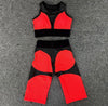 SPARK Mesh Patchwork Fitness Set TF82510