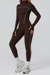 SPARK Contrast Color Slim Yoga Jacket ZC2036