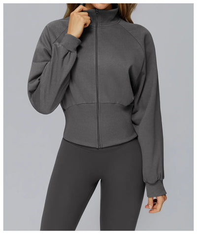 Spark Stand-up Collar Sweatshirt Versatile Sports Jacket ZC2500