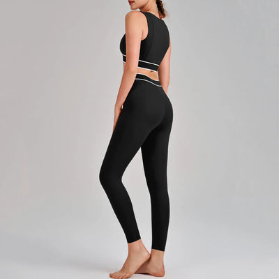 SPARK New Yoga Suit High Waist Two Piece Fitness Set QY6010