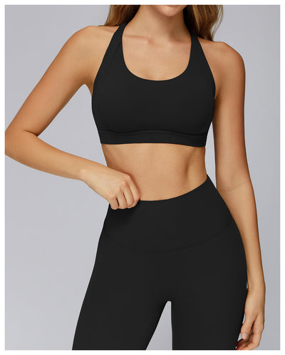 SPARK Cross Hollow Back Sports Bra for Running and Fitness ZC7011