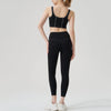 SPARK Contrast Color Line 2 Piece Yoga Suit QY4037