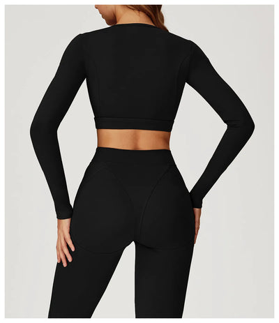 SPARK Shockproof Sports Round Neck Long Sleeve ZC4509
