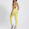 SPARK Yoga Zipper Long Jumpsuit LQ4085