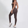 SPARK Yoga Zipper Long Jumpsuit LQ4085